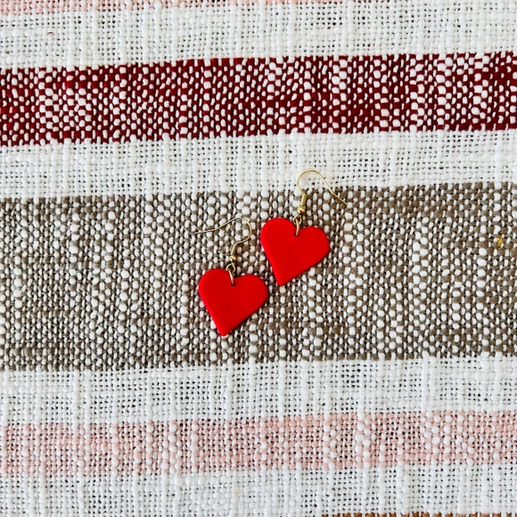 True Love ❤️ Polymer Clay Earrings by Mint&Rose - Picture 3 of 4